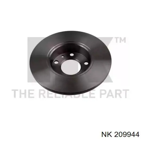 209944 NK диск гальмівний передній