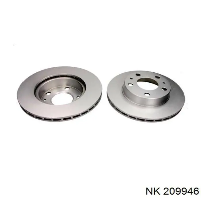 Диск гальмівний передній NK 209946