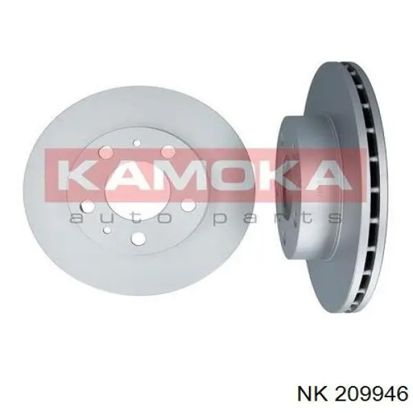 Диск переднього гальма NK 209946 ціна, від 45.84 USD