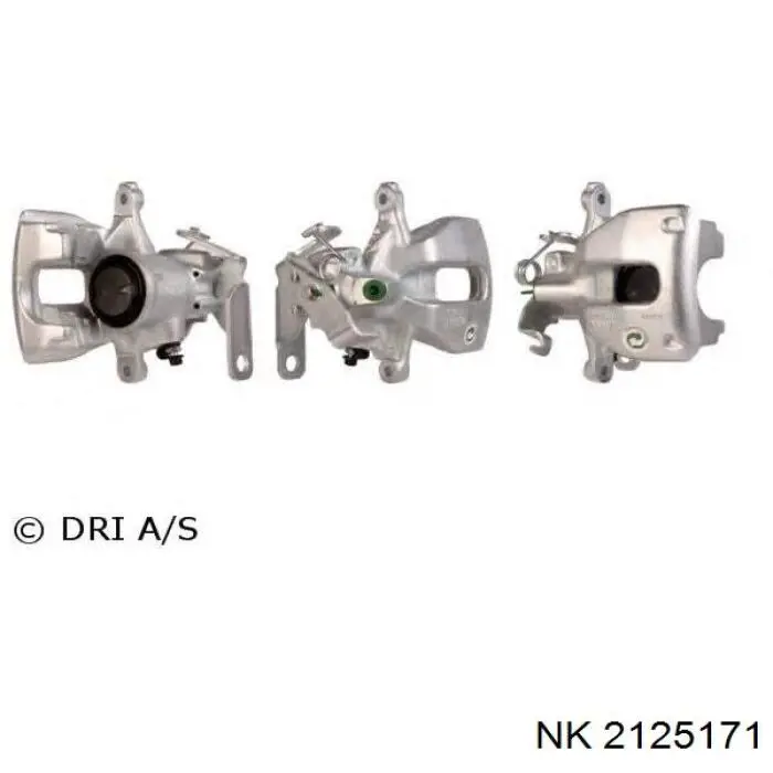 Супорт гальмівний задній лівий NK 2125171 ціна, від 78.76 USD