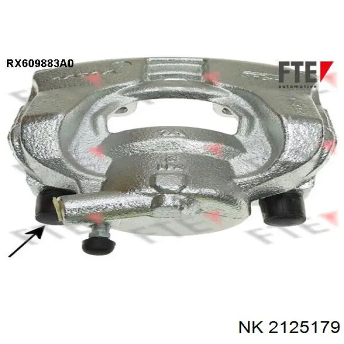 Супорт гальмівний передній лівий NK 2125179 ціна, від 31.67 USD