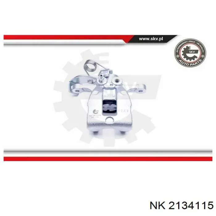 Супорт гальмівний задній лівий NK 2134115 ціна, від 51.43 USD