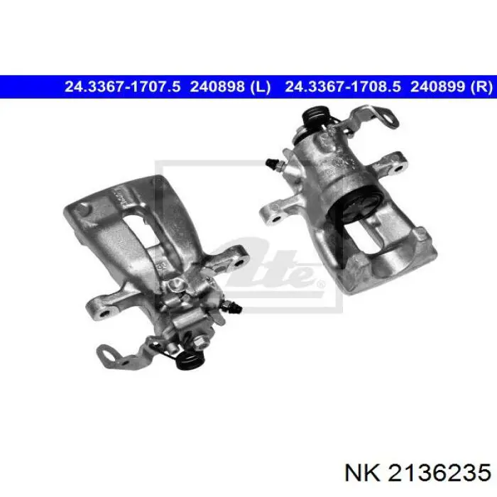 Супорт гальмівний задній лівий 2136235 NK