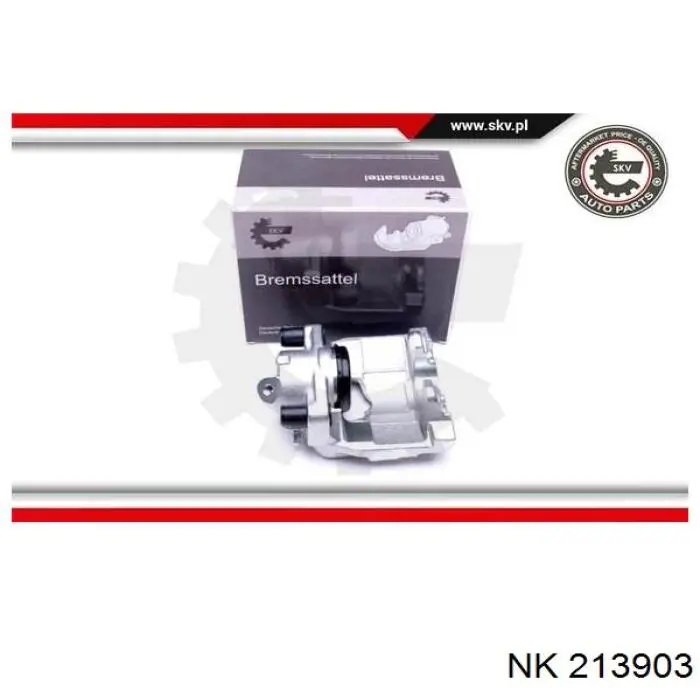 Супорт гальмівний передній лівий NK 213903 ціна, від 22.55 USD