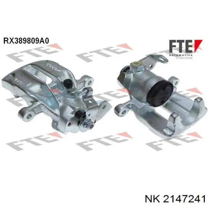 Супорт гальмівний задній лівий NK 2147241 ціна, від 51.45 USD