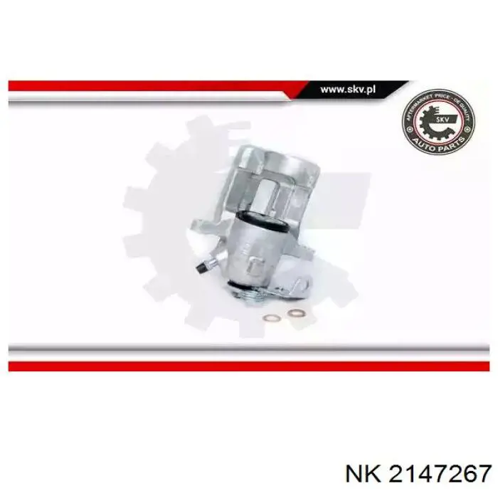 Супорт гальмівний задній лівий NK 2147267 ціна, від 61.85 USD