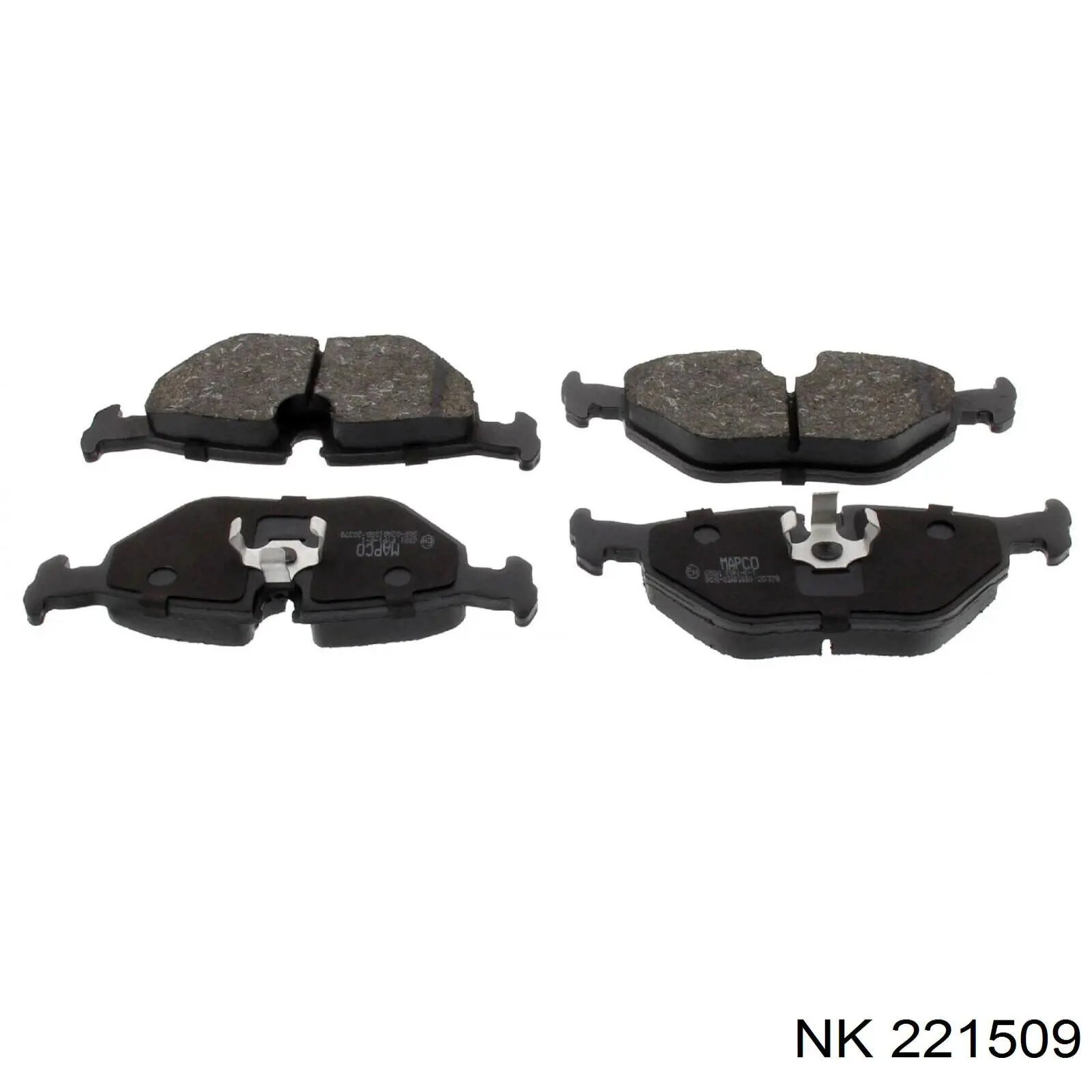 Задні гальмівні колодки NK 221509 ціна, від 13.46 USD