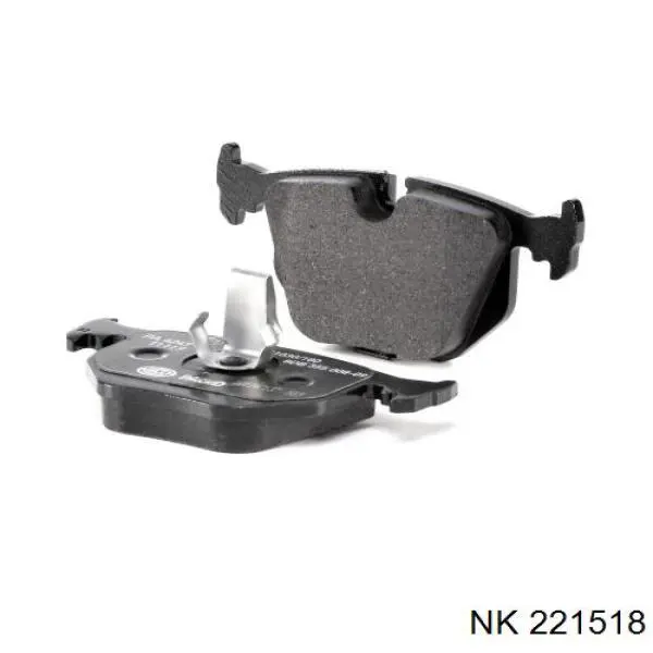 Задні дискові колодки NK 221518