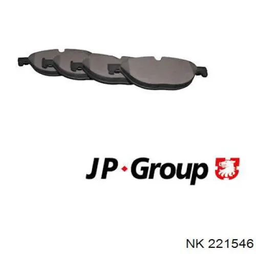 Тормозні колодки NK 221546