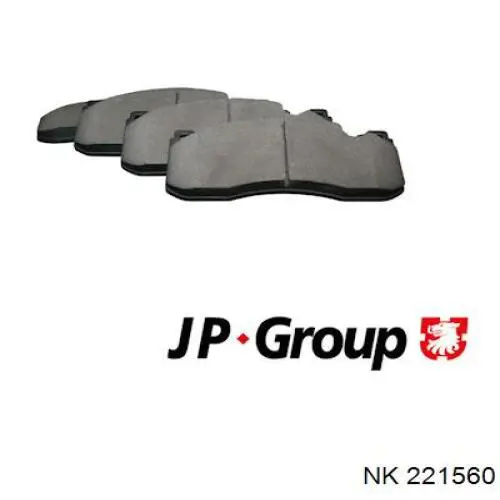 Передні тормозні колодки 221560 NK