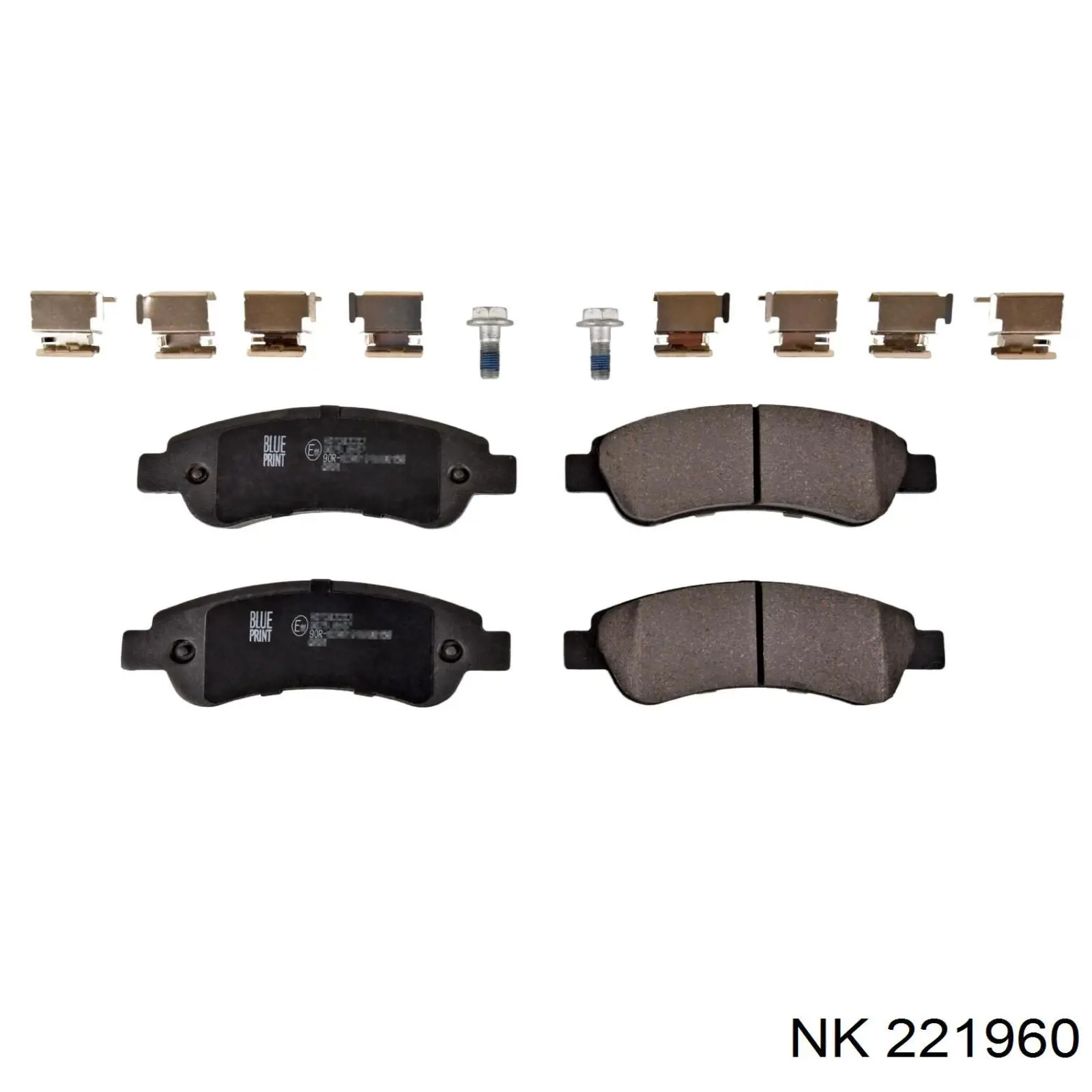 Задні гальмівні колодки NK 221960 ціна, від 17.04 USD