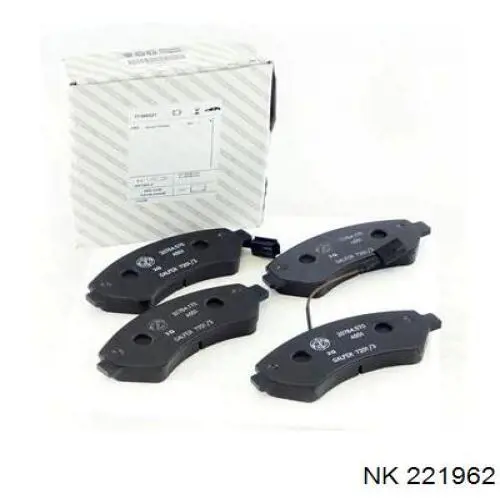 Гальмівні колодки NK 221962 ціна, від 31.20 USD