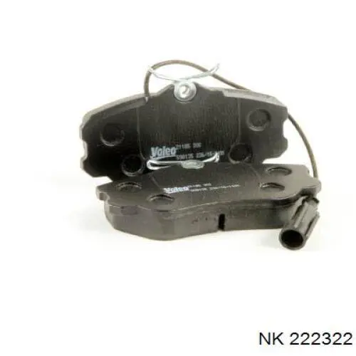 Гальмівні колодки NK 222322 ціна, від 12.29 USD