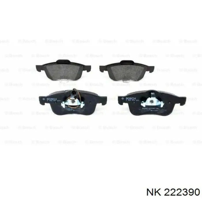 Купити 222390 NK Колодки гальмівні передні, дискові
