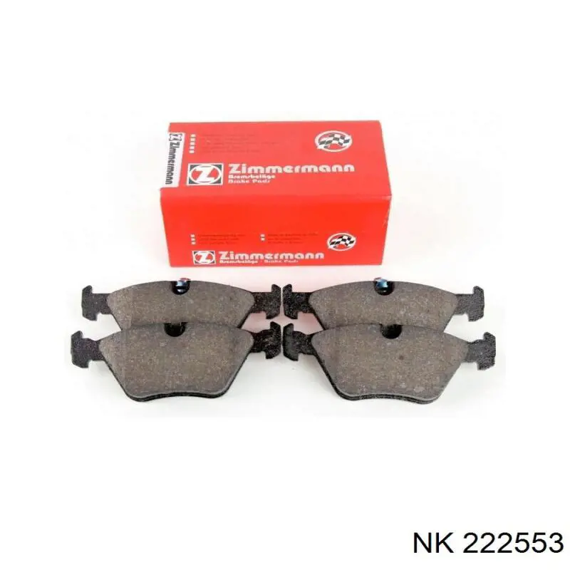 Гальмівні колодки NK 222553 ціна, від 19.34 USD