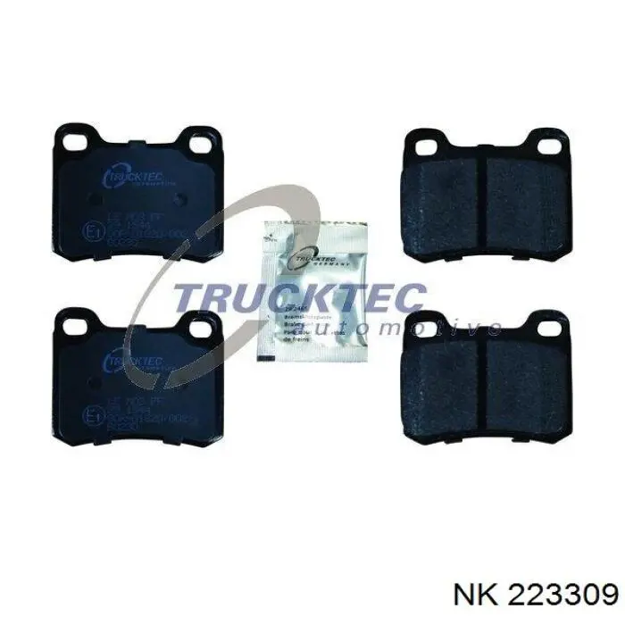 Задні гальмівні колодки NK 223309 ціна, від 11.59 USD