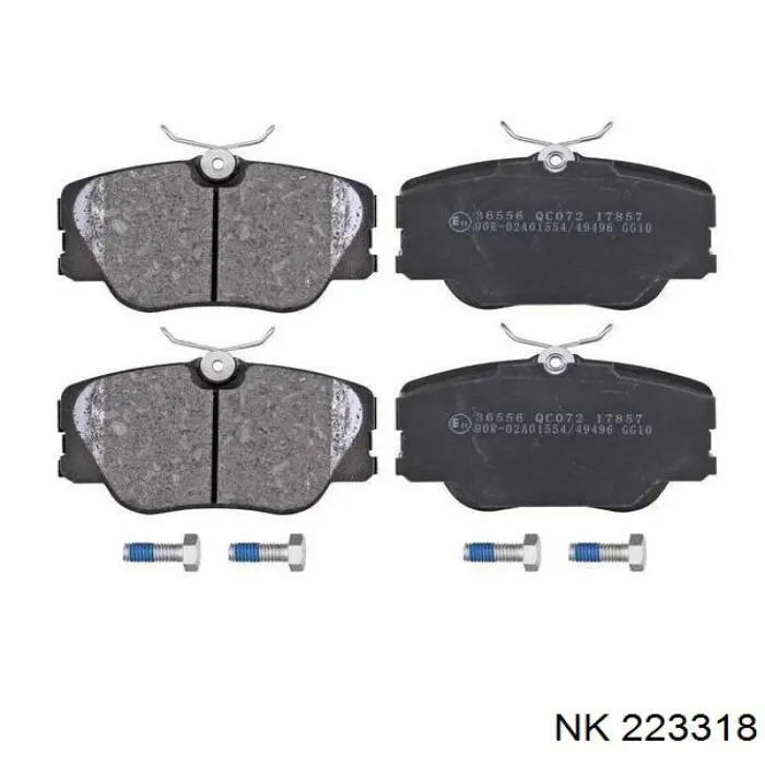 Гальмівні колодки NK 223318 ціна, від 24.94 USD