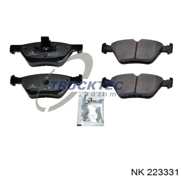 Гальмівні колодки NK 223331 ціна, від 21.59 USD