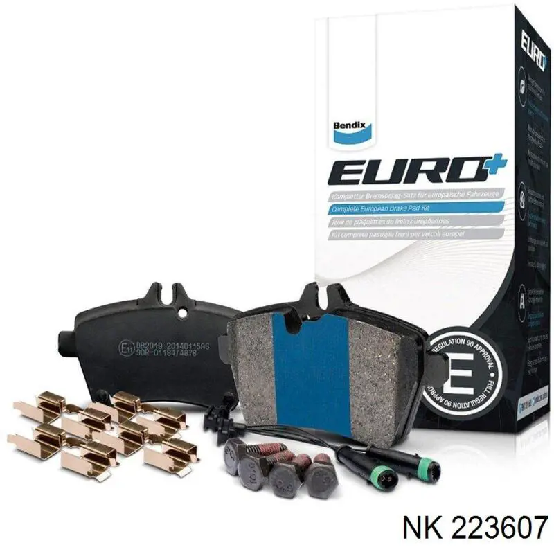 Гальмівні колодки NK 223607 ціна, від 13.43 USD