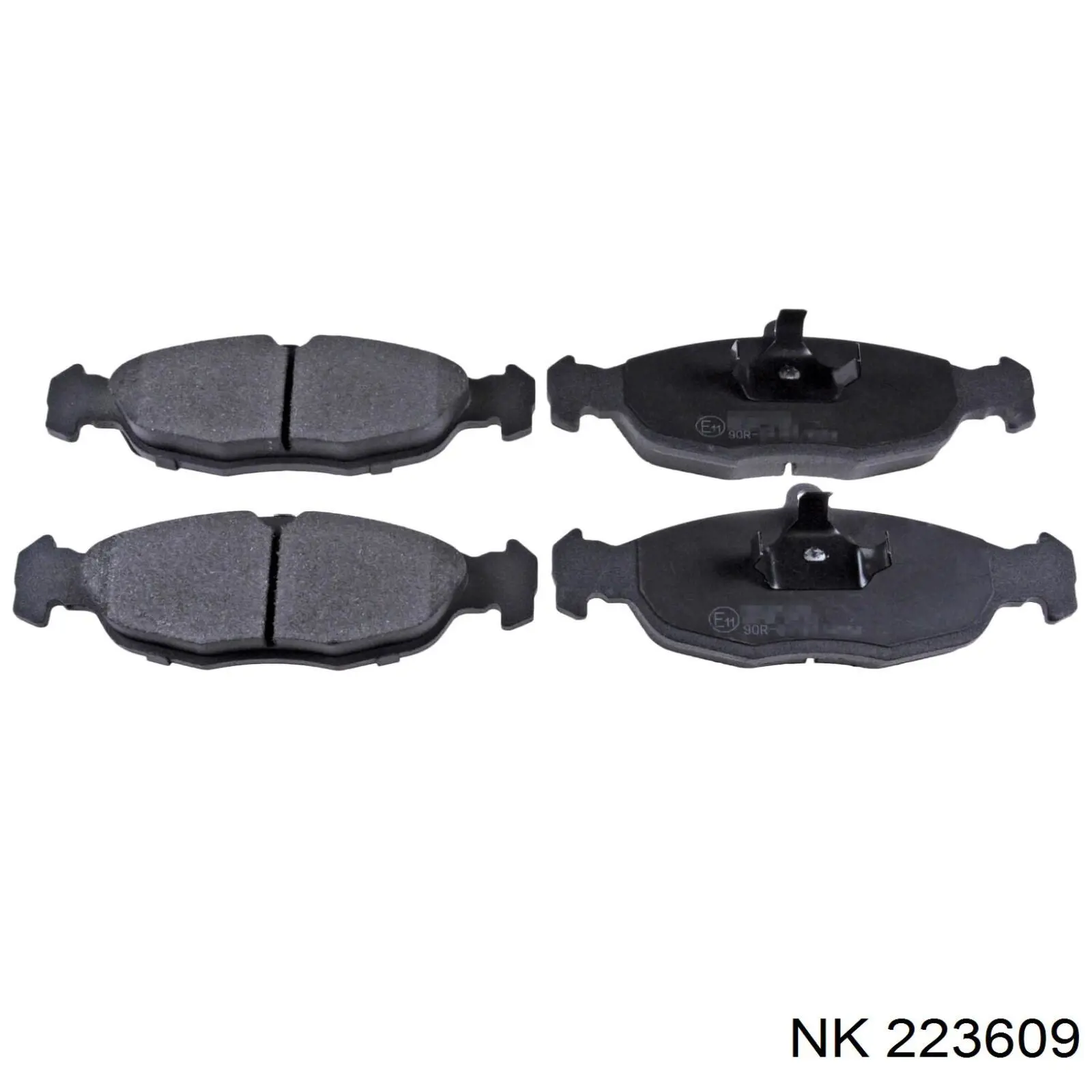 Гальмівні колодки NK 223609 ціна, від 13.08 USD