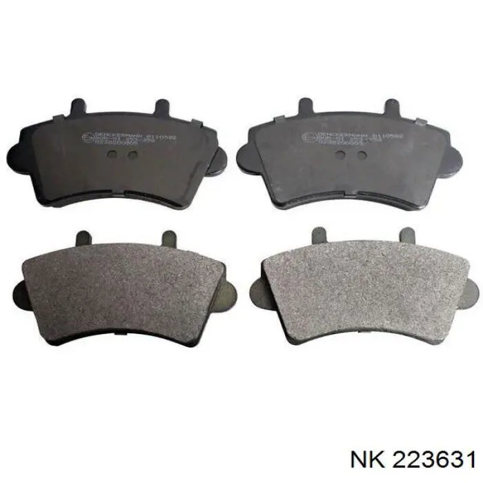 Купити 223631 NK Колодки гальмівні передні, дискові