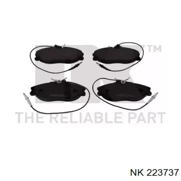 Гальмівні колодки NK 223737 ціна, від 7.99 USD