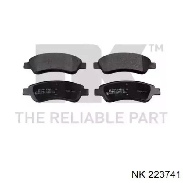 Тормозні колодки NK 223741