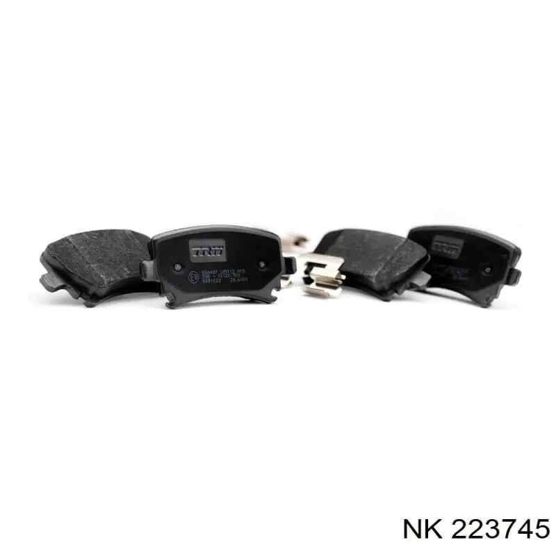 Задні гальмівні колодки NK 223745 ціна, від 18.19 USD