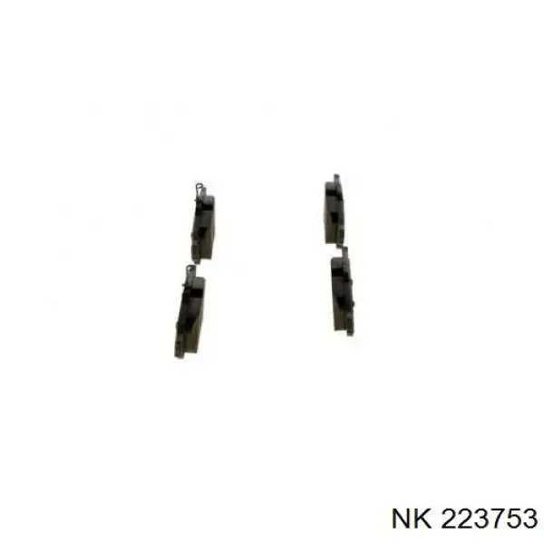 Купити 223753 NK Задні колодки