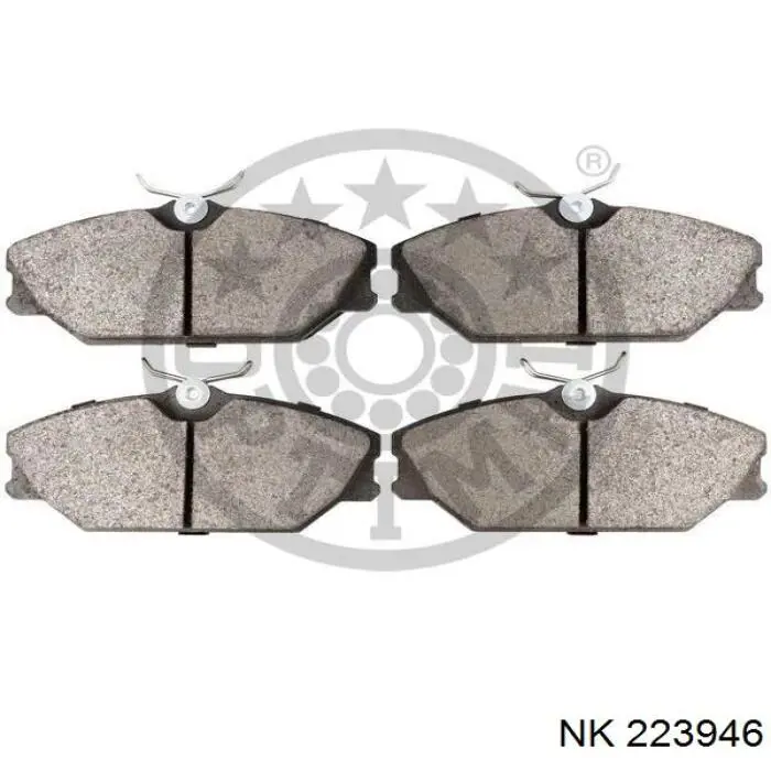 Гальмівні колодки NK 223946 ціна, від 19.00 USD