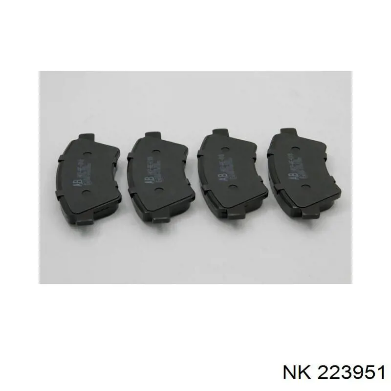 Гальмівні колодки NK 223951 ціна, від 19.36 USD