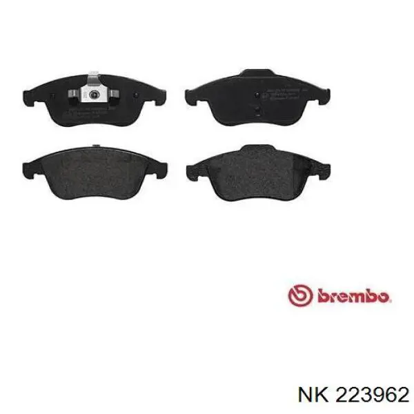 Гальмівні колодки NK 223962 ціна, від 27.61 USD