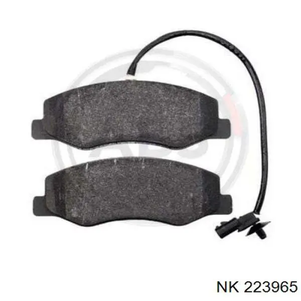 Задні гальмівні колодки NK 223965 ціна, від 28.00 USD