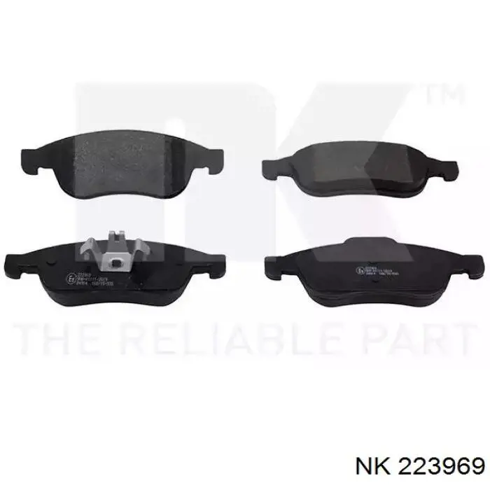 Купити 223969 NK Колодки гальмівні передні, дискові