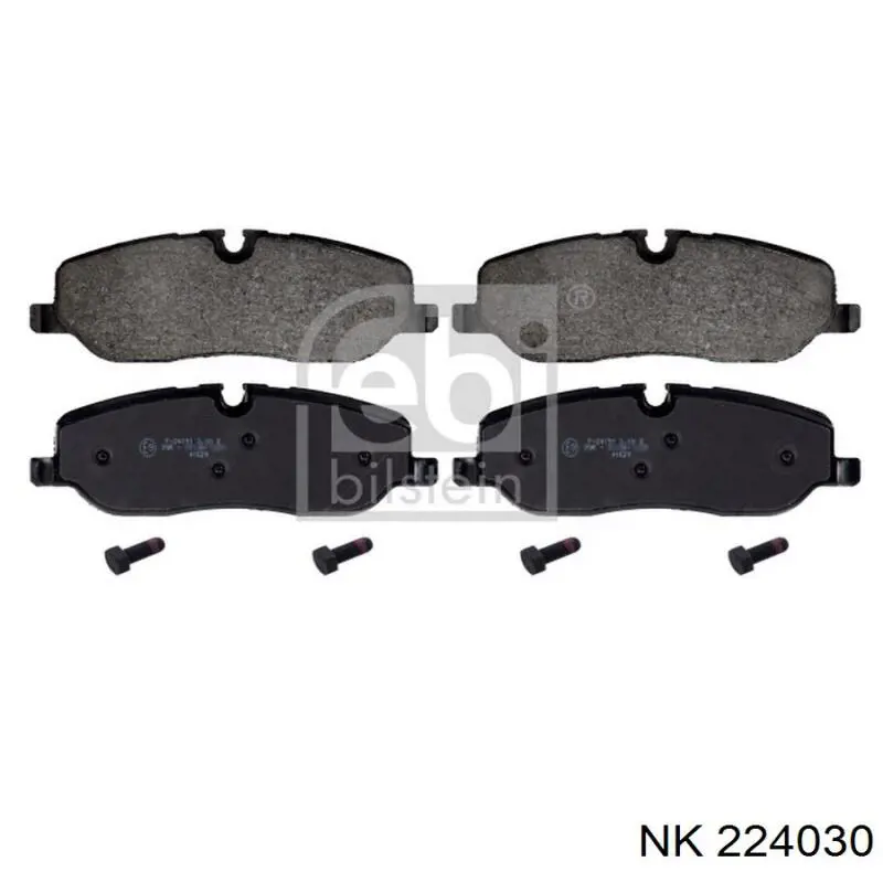 Тормозні колодки NK 224030