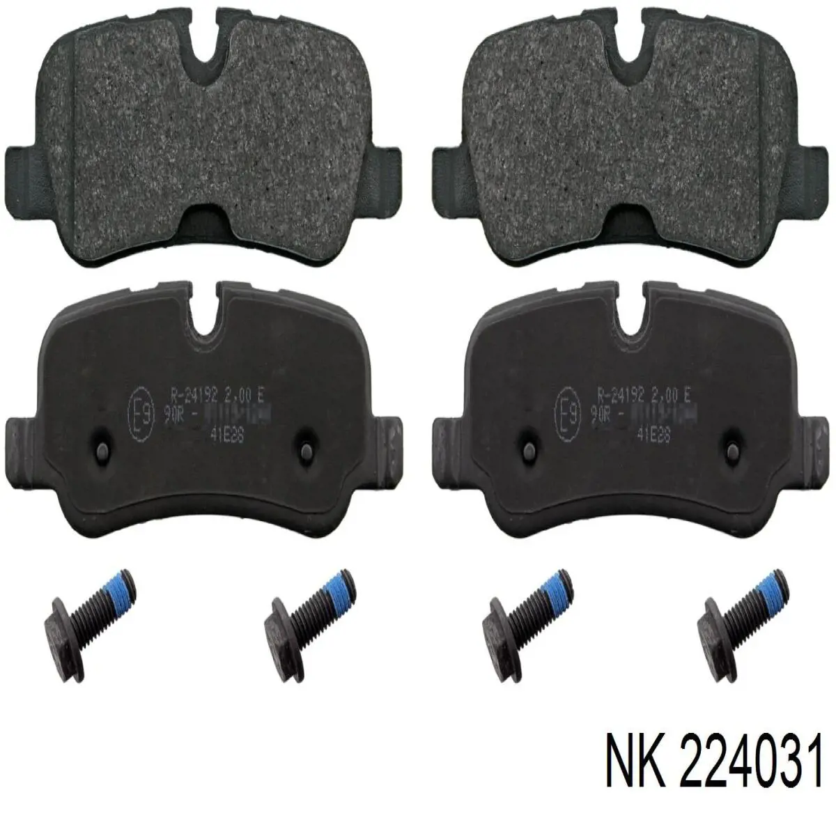 Задні гальмівні колодки NK 224031 ціна, від 19.98 USD