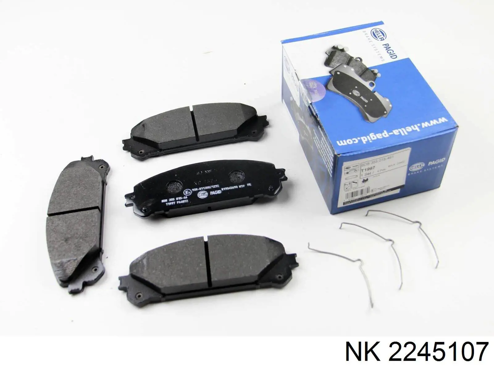 Купити 2245107 NK Колодки гальмівні передні, дискові