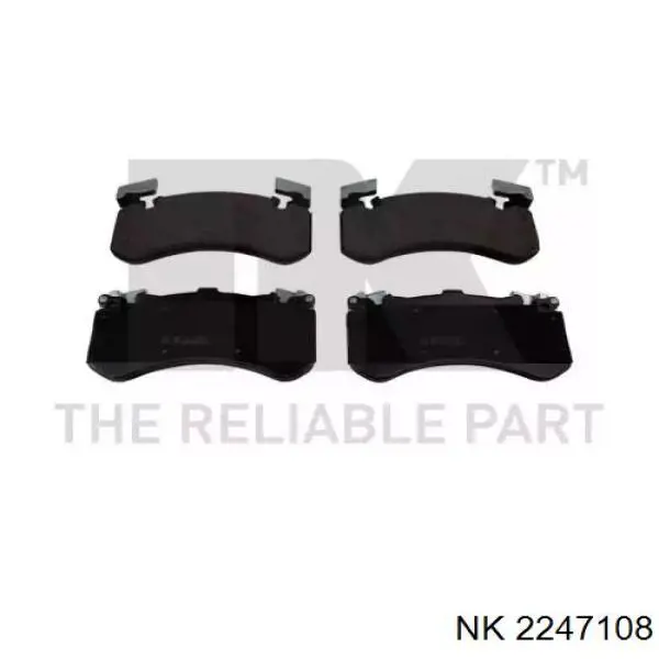 Гальмівні колодки NK 2247108 ціна, від 40.19 USD
