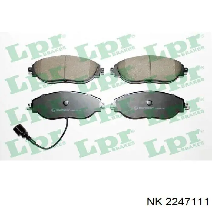 Тормозні колодки NK 2247111