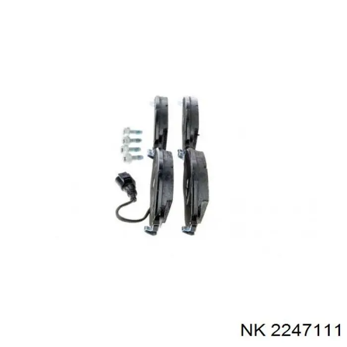 2247111 NK Передні гальмівні колодки