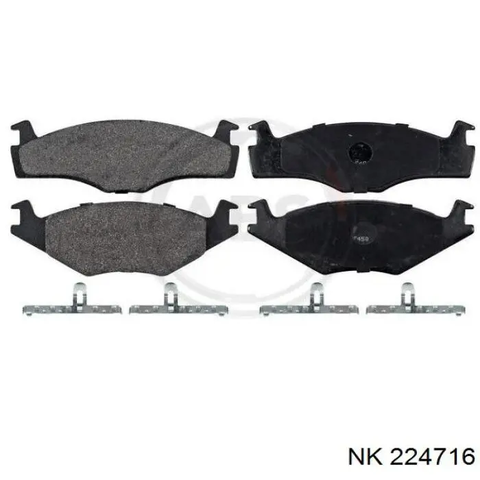 Тормозні колодки NK 224716