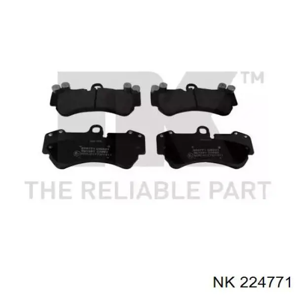 Гальмівні колодки NK 224771 ціна, від 47.99 USD