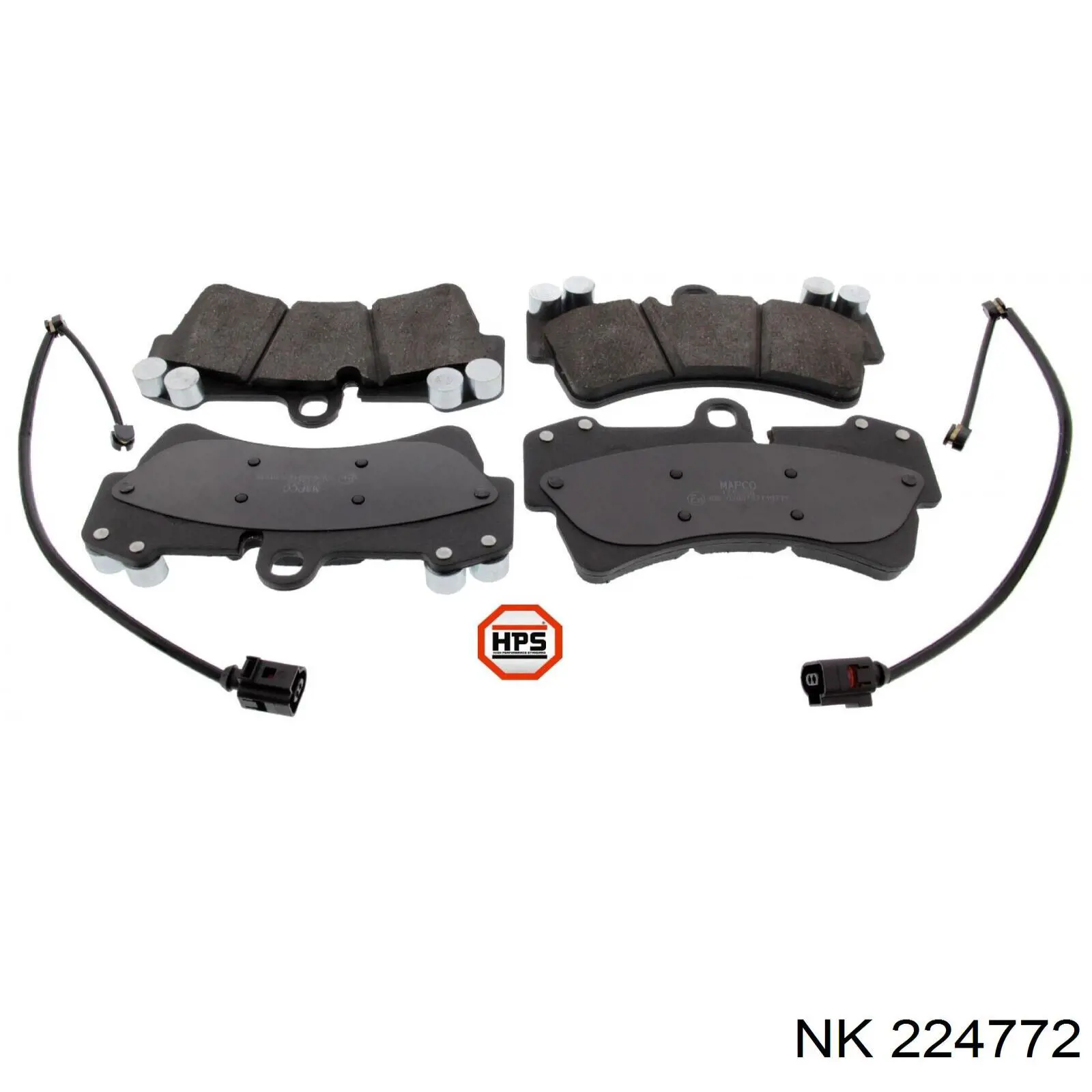 Гальмівні колодки NK 224772 ціна, від 49.52 USD