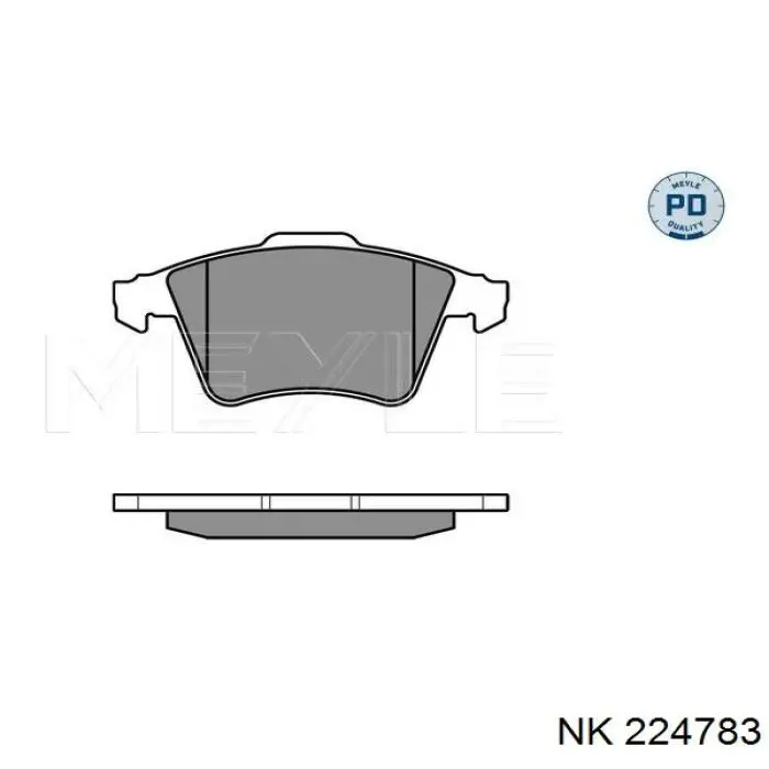 Передні тормозні колодки 224783 NK