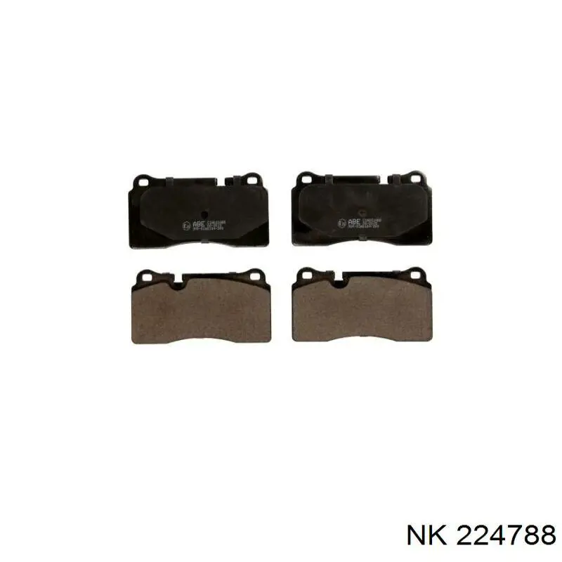 Тормозні колодки NK 224788