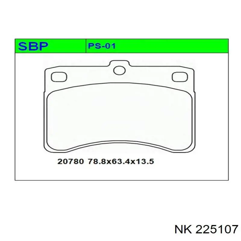 Передні тормозні колодки 170309 Febi