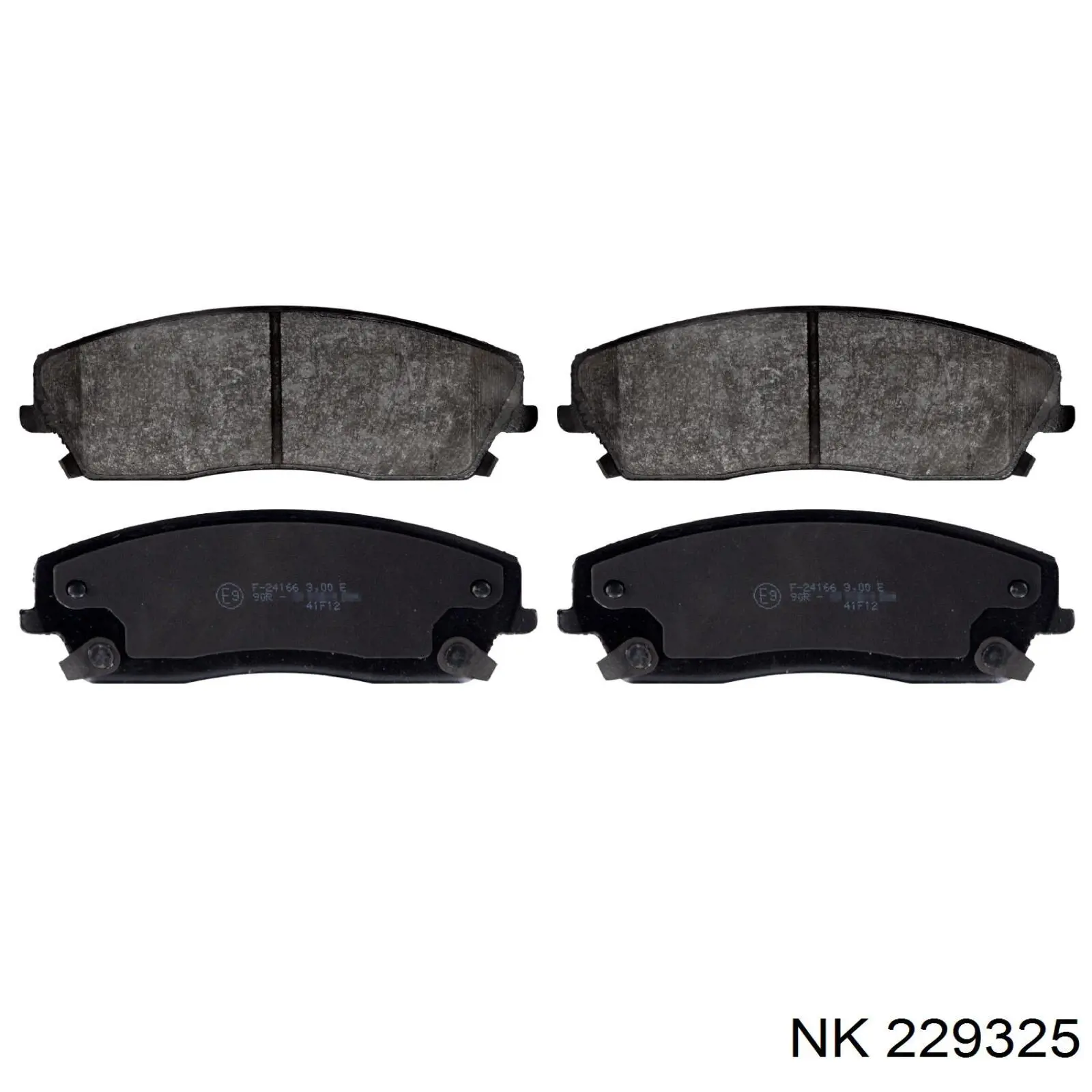 Гальмівні колодки NK 229325 ціна, від 27.56 USD