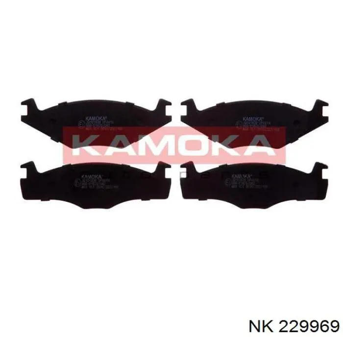 Гальмівні колодки NK 229969 ціна, від 13.20 USD