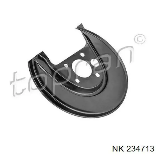 Захист гальмівного диска заднього, правого NK 234713 ціна, від 8.52 USD