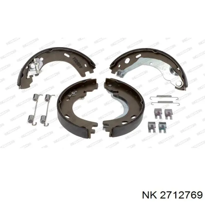 Колодки ручника / стоянкового гальма NK 2712769 ціна, від 67.32 USD